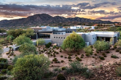 Golf membership is available with the purchase of this dramatic on Desert Mountain Golf Club - Renegade Course in Arizona - for sale on GolfHomes.com, golf home, golf lot