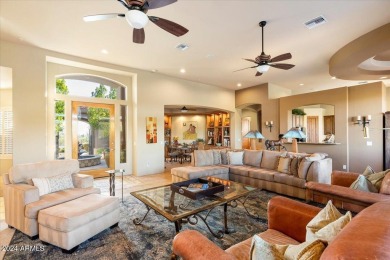 Located on the Legend Trail Golf Course, this exceptional home on Legend Trail Golf Club in Arizona - for sale on GolfHomes.com, golf home, golf lot