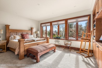 Set on over half an acre, and extensively remodeled in 2022 on Aspen Glen Club in Colorado - for sale on GolfHomes.com, golf home, golf lot