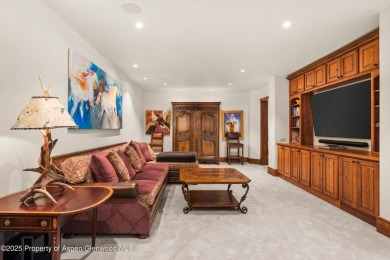 Set on over half an acre, and extensively remodeled in 2022 on Aspen Glen Club in Colorado - for sale on GolfHomes.com, golf home, golf lot