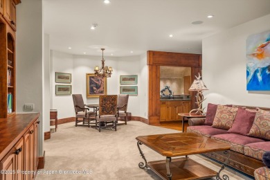 Set on over half an acre, and extensively remodeled in 2022 on Aspen Glen Club in Colorado - for sale on GolfHomes.com, golf home, golf lot