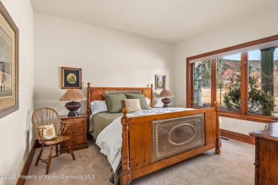 Set on over half an acre, and extensively remodeled in 2022 on Aspen Glen Club in Colorado - for sale on GolfHomes.com, golf home, golf lot