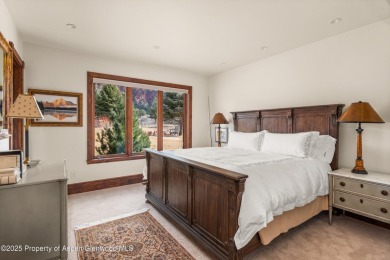Set on over half an acre, and extensively remodeled in 2022 on Aspen Glen Club in Colorado - for sale on GolfHomes.com, golf home, golf lot