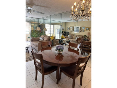 Beautiful, spacious and well kept 1 bedroom condo with 1 and a on Sunrise Lakes Phase III in Florida - for sale on GolfHomes.com, golf home, golf lot