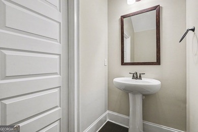 This 4-bedroom, 2.5-bath home located on a cul-de-sac street in on Crystal Lake Golf and Country Club in Georgia - for sale on GolfHomes.com, golf home, golf lot