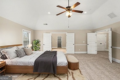 This 4-bedroom, 2.5-bath home located on a cul-de-sac street in on Crystal Lake Golf and Country Club in Georgia - for sale on GolfHomes.com, golf home, golf lot