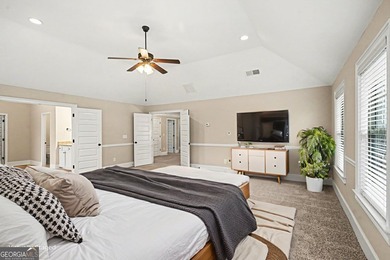 This 4-bedroom, 2.5-bath home located on a cul-de-sac street in on Crystal Lake Golf and Country Club in Georgia - for sale on GolfHomes.com, golf home, golf lot