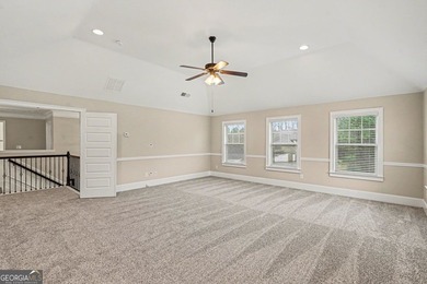 This 4-bedroom, 2.5-bath home located on a cul-de-sac street in on Crystal Lake Golf and Country Club in Georgia - for sale on GolfHomes.com, golf home, golf lot