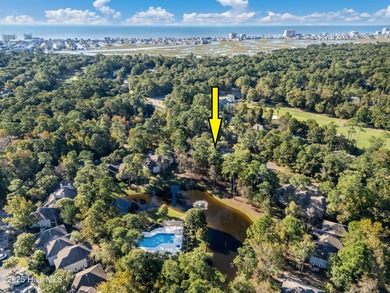 Oh, my, my, what a view and a calming water feature from the on Tidewater Golf Club and Plantation in South Carolina - for sale on GolfHomes.com, golf home, golf lot
