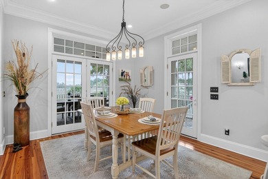 Beautiful brick custom home with FIRST FLOOR PRIMARY SUITE on Dunes West Golf Club in South Carolina - for sale on GolfHomes.com, golf home, golf lot