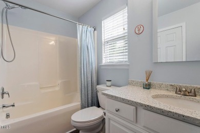 Tucked away at the end of a quiet cul-de-sac, this adorable home on The Crossings at Grove Park in North Carolina - for sale on GolfHomes.com, golf home, golf lot