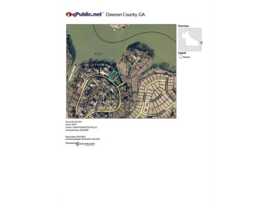 Lake Lanier Lot in Prestigious Chestatee - Build Your Dream Lake on Chestatee Golf Club in Georgia - for sale on GolfHomes.com, golf home, golf lot