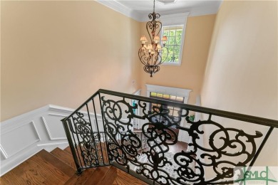 A Custom masterpiece of luxury & craftsmanship in the highly on Savannah Quarters Country Club in Georgia - for sale on GolfHomes.com, golf home, golf lot