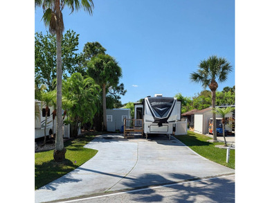 This very private 40x80 R lot backs up to nature and has a 10x12 on The Great Outdoors Golf and Country Club in Florida - for sale on GolfHomes.com, golf home, golf lot