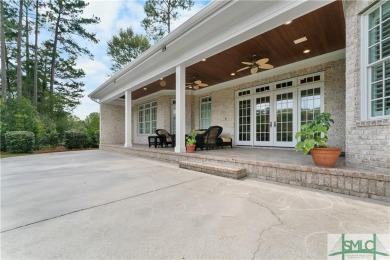 A Custom masterpiece of luxury & craftsmanship in the highly on Savannah Quarters Country Club in Georgia - for sale on GolfHomes.com, golf home, golf lot