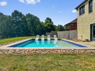 WOW FACTOR HERE! Luxury Executive All Brick Home Fronting the on Sevierville Golf Club in Tennessee - for sale on GolfHomes.com, golf home, golf lot