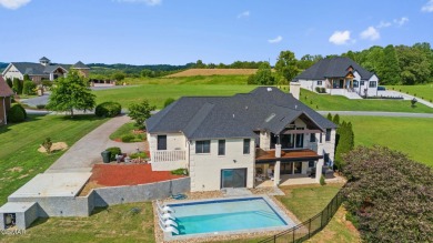 WOW FACTOR HERE! Luxury Executive All Brick Home Fronting the on Sevierville Golf Club in Tennessee - for sale on GolfHomes.com, golf home, golf lot