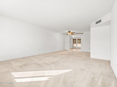 Welcome home to this well-maintained 2 bed, 2 bath Sun City gem on Union Hills Country Club in Arizona - for sale on GolfHomes.com, golf home, golf lot