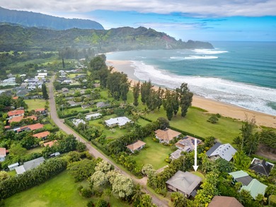 Nestled centrally along Hanalei's renowned Weke Road, this on Makai Golf Club At Princeville in Hawaii - for sale on GolfHomes.com, golf home, golf lot