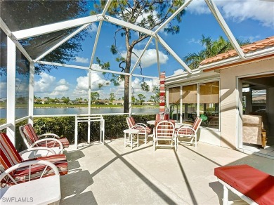 Spectacular north-facing views of a large LAKE and the GOLF on Herons Glen Golf and Country Club in Florida - for sale on GolfHomes.com, golf home, golf lot