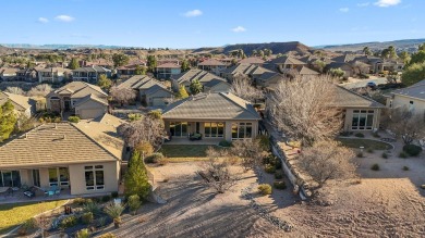 Nestled on the prestigious Sunbrook Golf Course in St. George on Sunbrook Golf Course in Utah - for sale on GolfHomes.com, golf home, golf lot