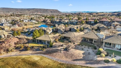 Nestled on the prestigious Sunbrook Golf Course in St. George on Sunbrook Golf Course in Utah - for sale on GolfHomes.com, golf home, golf lot