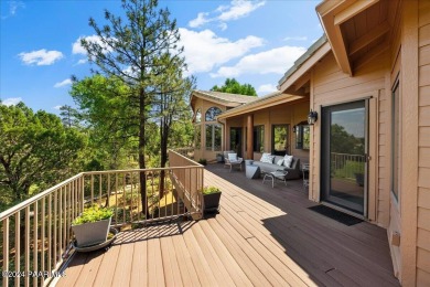 Tucked away among the pines and overlooking the 5th fairway of on Capital Canyon Club in Arizona - for sale on GolfHomes.com, golf home, golf lot