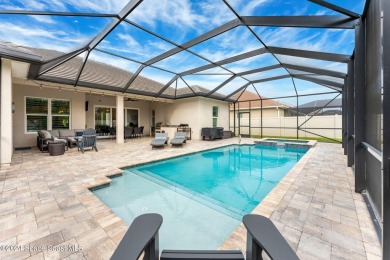 Step inside this like-new custom home, nestled in Suntree's on Suntree Country Club in Florida - for sale on GolfHomes.com, golf home, golf lot