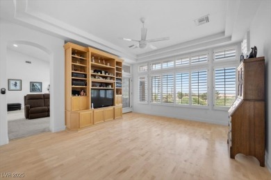 Belmont model with plantation shutters throughout the house on Highland Falls Golf Club in Nevada - for sale on GolfHomes.com, golf home, golf lot