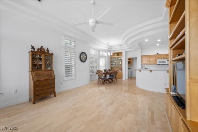 Belmont model with plantation shutters throughout the house on Highland Falls Golf Club in Nevada - for sale on GolfHomes.com, golf home, golf lot