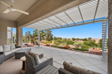 Belmont model with plantation shutters throughout the house on Highland Falls Golf Club in Nevada - for sale on GolfHomes.com, golf home, golf lot