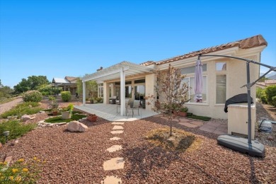 Belmont model with plantation shutters throughout the house on Highland Falls Golf Club in Nevada - for sale on GolfHomes.com, golf home, golf lot