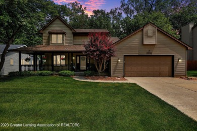 Well loved and maintained custom, one owner home. Welcoming wrap on Chisholm Hills Golf Club in Michigan - for sale on GolfHomes.com, golf home, golf lot