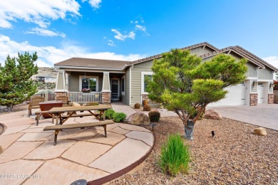 Spectacular home in the prestigious gated Brookside community at on Prescott Lakes Golf and Country Club in Arizona - for sale on GolfHomes.com, golf home, golf lot