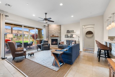 Spectacular home in the prestigious gated Brookside community at on Prescott Lakes Golf and Country Club in Arizona - for sale on GolfHomes.com, golf home, golf lot