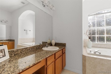 This spacious and inviting three-bedroom, plus den, two-bath on Sugarmill Woods Golf and Country Club in Florida - for sale on GolfHomes.com, golf home, golf lot