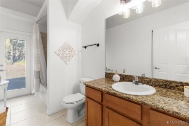 This spacious and inviting three-bedroom, plus den, two-bath on Sugarmill Woods Golf and Country Club in Florida - for sale on GolfHomes.com, golf home, golf lot