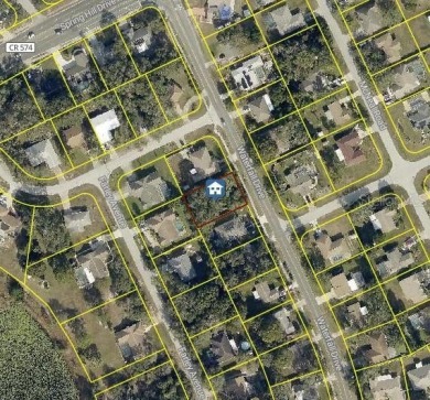Ideal Location for new home build. Street full of nice homes on Oak Hills Country Club in Florida - for sale on GolfHomes.com, golf home, golf lot