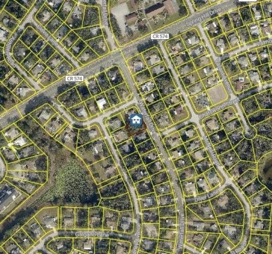 Ideal Location for new home build. Street full of nice homes on Oak Hills Country Club in Florida - for sale on GolfHomes.com, golf home, golf lot
