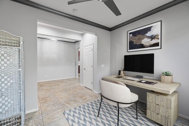 This stunning Vita model delivers high-end finishes beginning on Tuscany Falls At Pebble Creek in Arizona - for sale on GolfHomes.com, golf home, golf lot