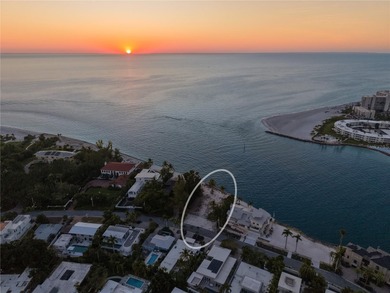 Gulf-Front Opportunity in Lido Shores -- 127 Feet on the Open on Links on Longboat Golf Club in Florida - for sale on GolfHomes.com, golf home, golf lot