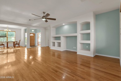 This highly sought-after 2-bedroom plus den home offers stunning on Lone Tree Golf Club in Arizona - for sale on GolfHomes.com, golf home, golf lot