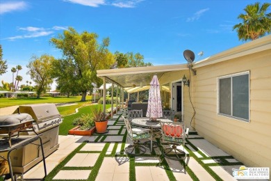 A rare TRIPLE WIDE (1800 sq ft) in this highly sought after on Date Palm Country Club in California - for sale on GolfHomes.com, golf home, golf lot