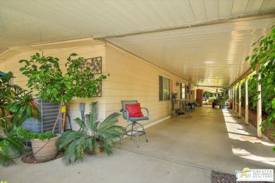 A rare TRIPLE WIDE (1800 sq ft) in this highly sought after on Date Palm Country Club in California - for sale on GolfHomes.com, golf home, golf lot