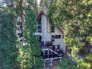 What is a *Prow-Style* home?  Think of the front of a large boat on Lake Arrowhead Country Club in California - for sale on GolfHomes.com, golf home, golf lot