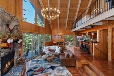 What is a *Prow-Style* home?  Think of the front of a large boat on Lake Arrowhead Country Club in California - for sale on GolfHomes.com, golf home, golf lot