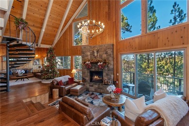 What is a *Prow-Style* home?  Think of the front of a large boat on Lake Arrowhead Country Club in California - for sale on GolfHomes.com, golf home, golf lot