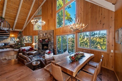 What is a *Prow-Style* home?  Think of the front of a large boat on Lake Arrowhead Country Club in California - for sale on GolfHomes.com, golf home, golf lot