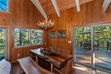 What is a *Prow-Style* home?  Think of the front of a large boat on Lake Arrowhead Country Club in California - for sale on GolfHomes.com, golf home, golf lot