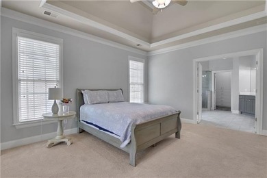 Enjoy Unbeatable views from Morning Coffee to Golden Hour - on Hamilton Mill Golf Club in Georgia - for sale on GolfHomes.com, golf home, golf lot
